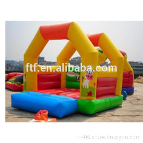 2016 Most Popular Hot Quality Cheap Self Inflating Inflatable Bouncer Slides House